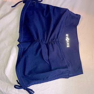 Navy blue short shorts